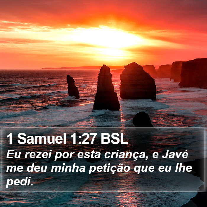 1 Samuel 1:27 BSL Bible Study