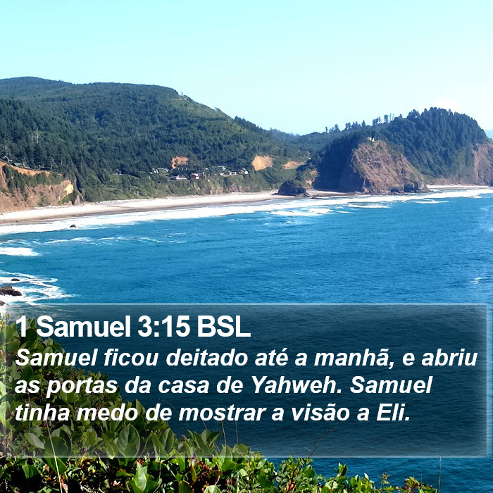 1 Samuel 3:15 BSL Bible Study