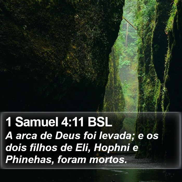 1 Samuel 4:11 BSL Bible Study