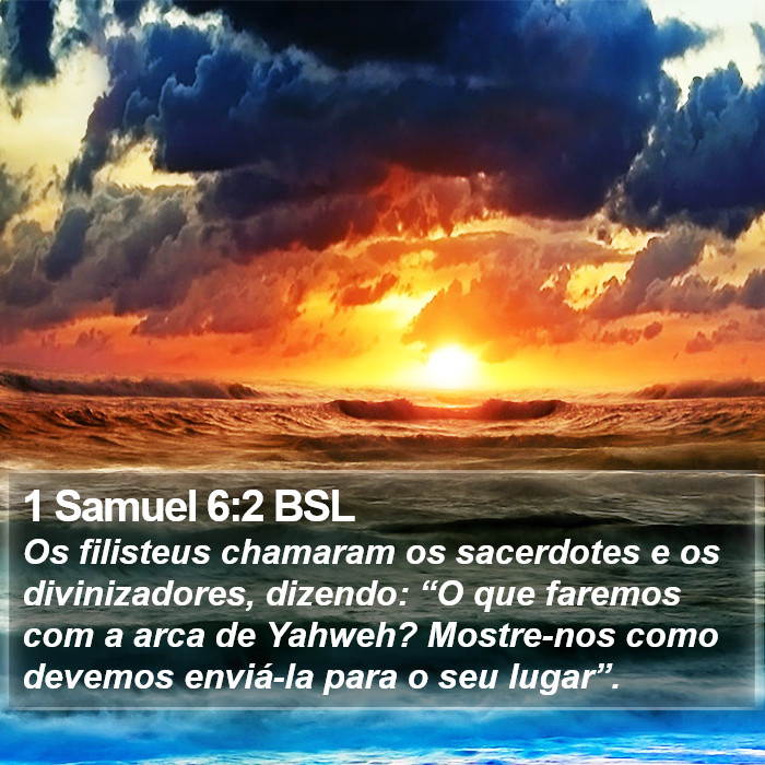 1 Samuel 6:2 BSL Bible Study