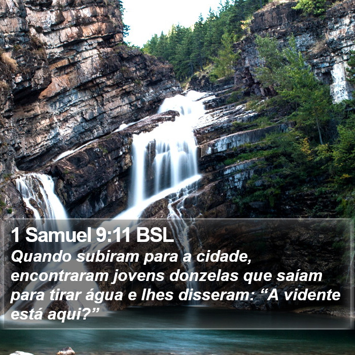 1 Samuel 9:11 BSL Bible Study