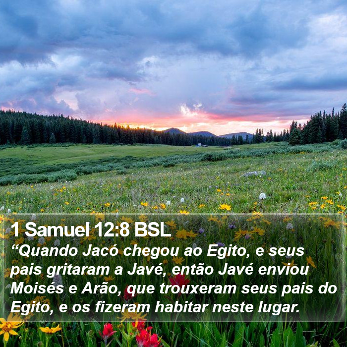 1 Samuel 12:8 BSL Bible Study