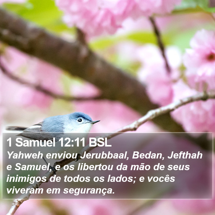 1 Samuel 12:11 BSL Bible Study