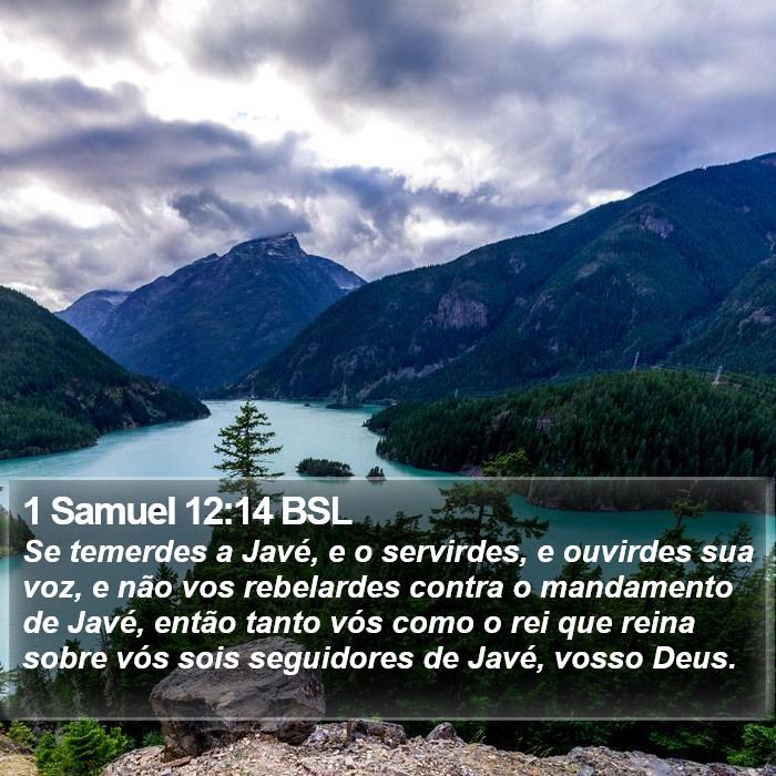 1 Samuel 12:14 BSL Bible Study