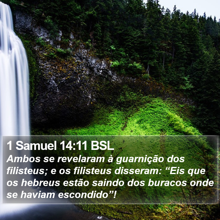 1 Samuel 14:11 BSL Bible Study