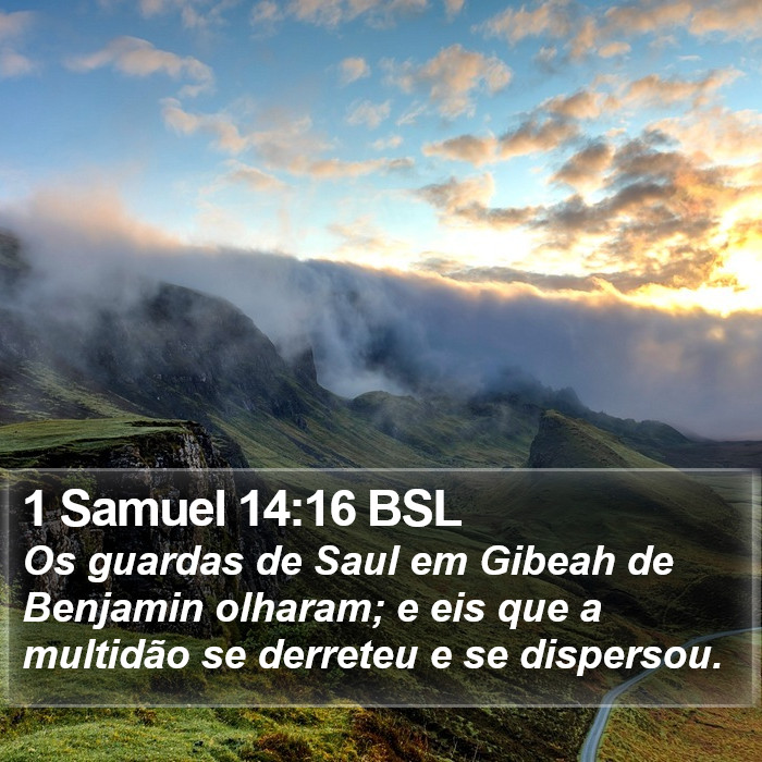 1 Samuel 14:16 BSL Bible Study