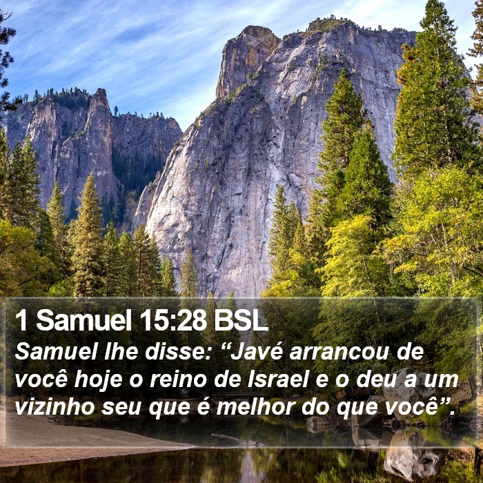 1 Samuel 15:28 BSL Bible Study