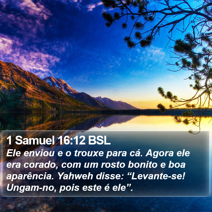 1 Samuel 16:12 BSL Bible Study