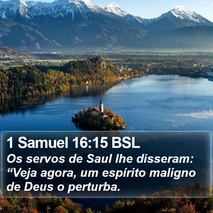 1 Samuel 16:15 BSL Bible Study