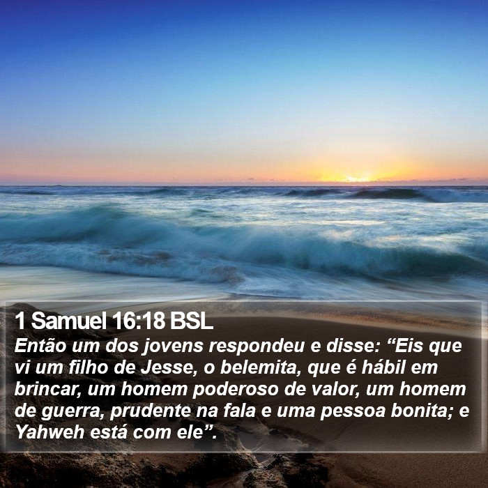 1 Samuel 16:18 BSL Bible Study