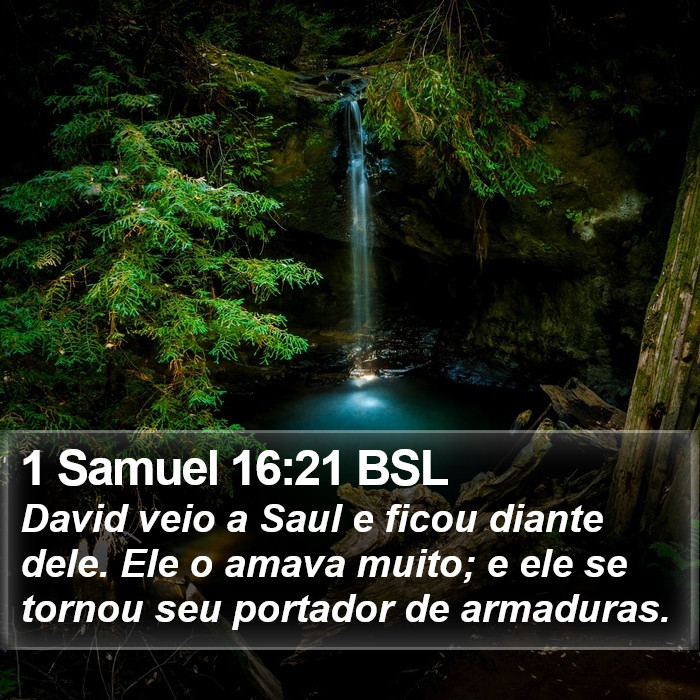 1 Samuel 16:21 BSL Bible Study