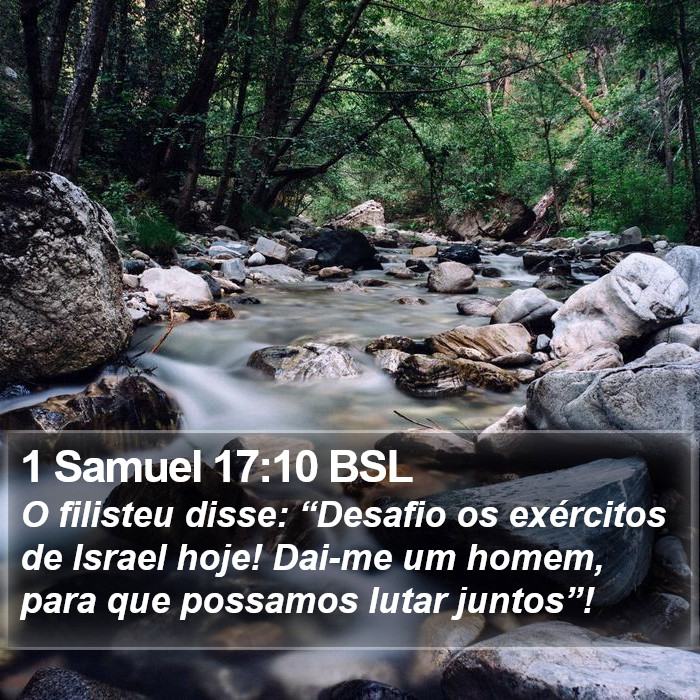 1 Samuel 17:10 BSL Bible Study