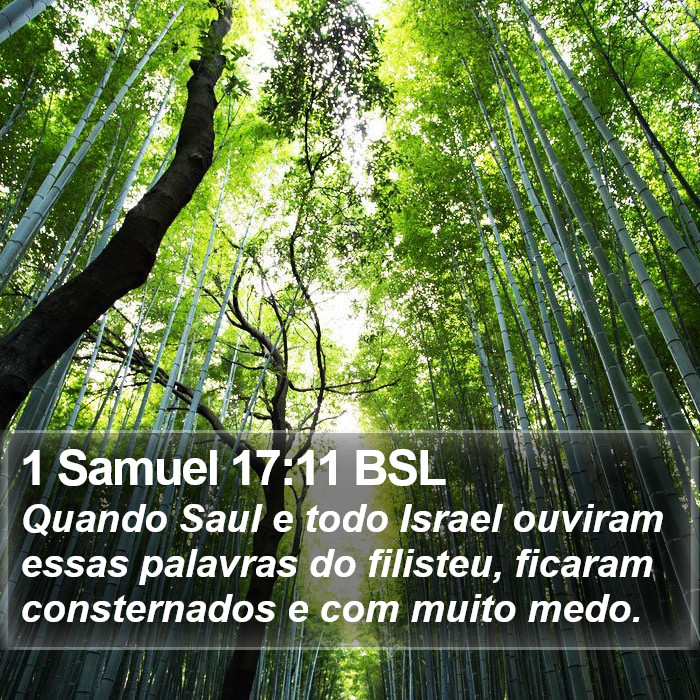 1 Samuel 17:11 BSL Bible Study