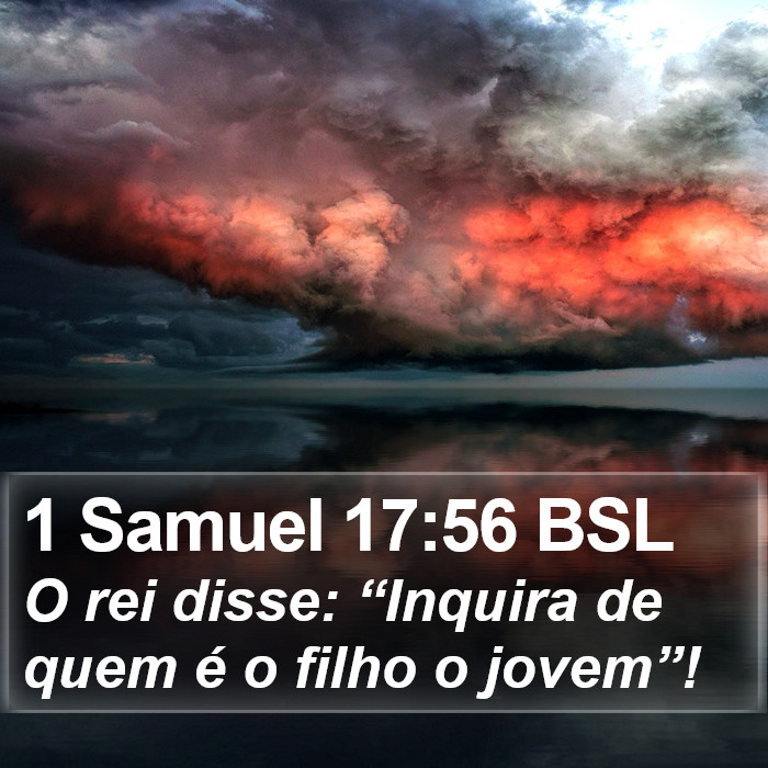1 Samuel 17:56 BSL Bible Study