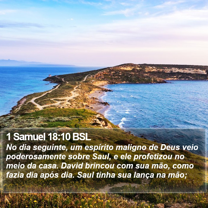 1 Samuel 18:10 BSL Bible Study