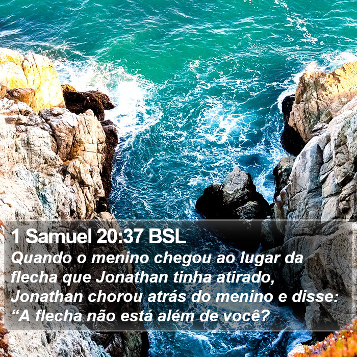 1 Samuel 20:37 BSL Bible Study