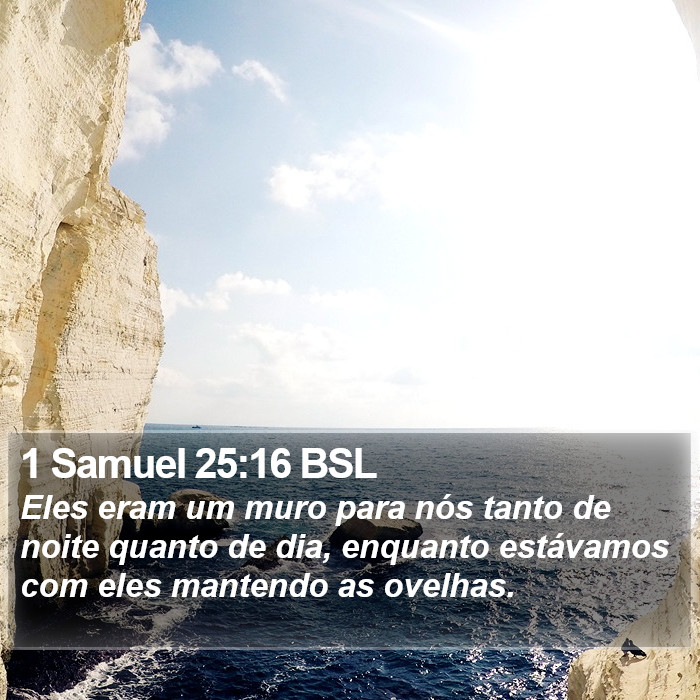 1 Samuel 25:16 BSL Bible Study
