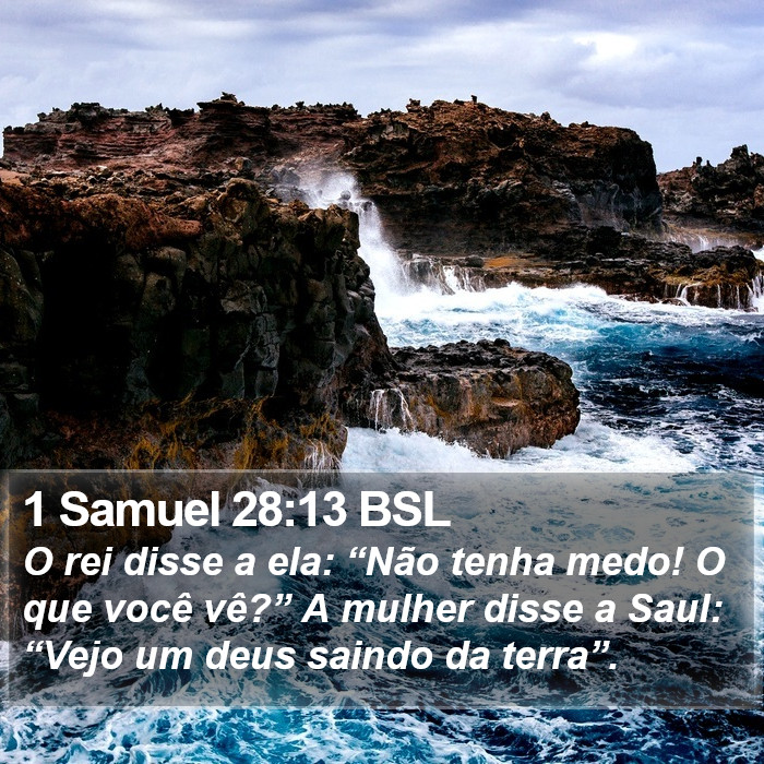 1 Samuel 28:13 BSL Bible Study