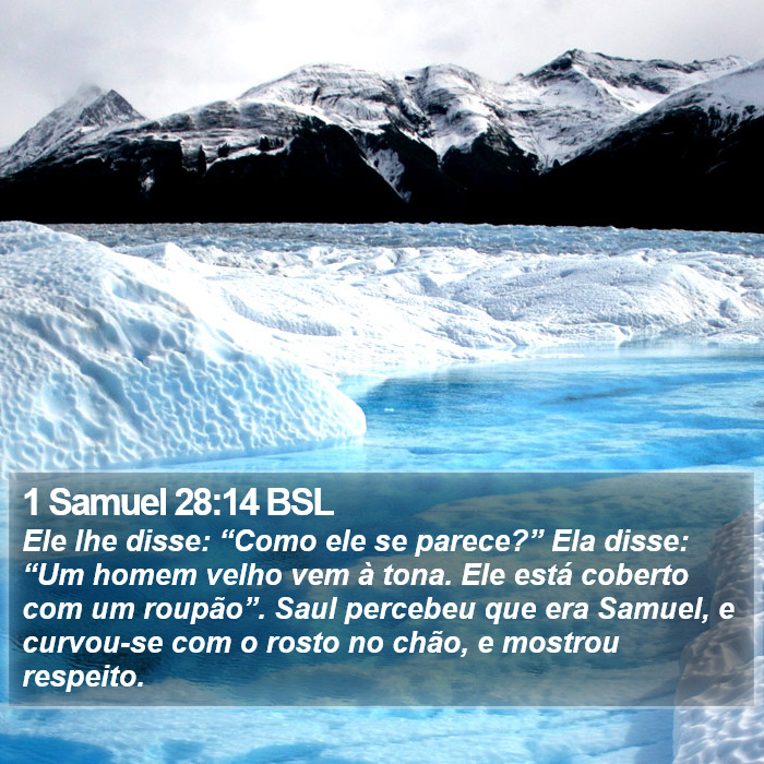 1 Samuel 28:14 BSL Bible Study