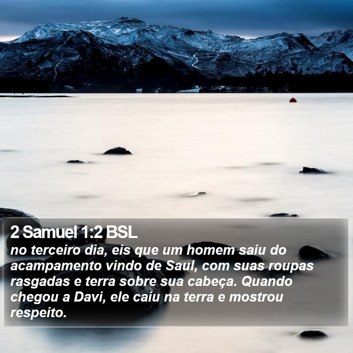 2 Samuel 1:2 BSL Bible Study