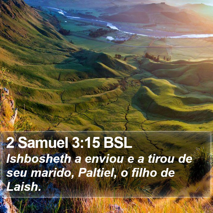 2 Samuel 3:15 BSL Bible Study