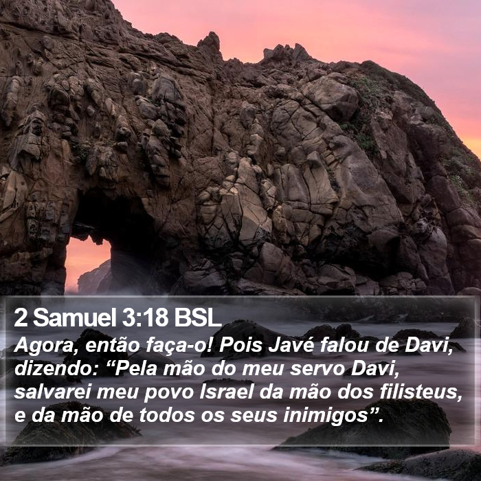 2 Samuel 3:18 BSL Bible Study