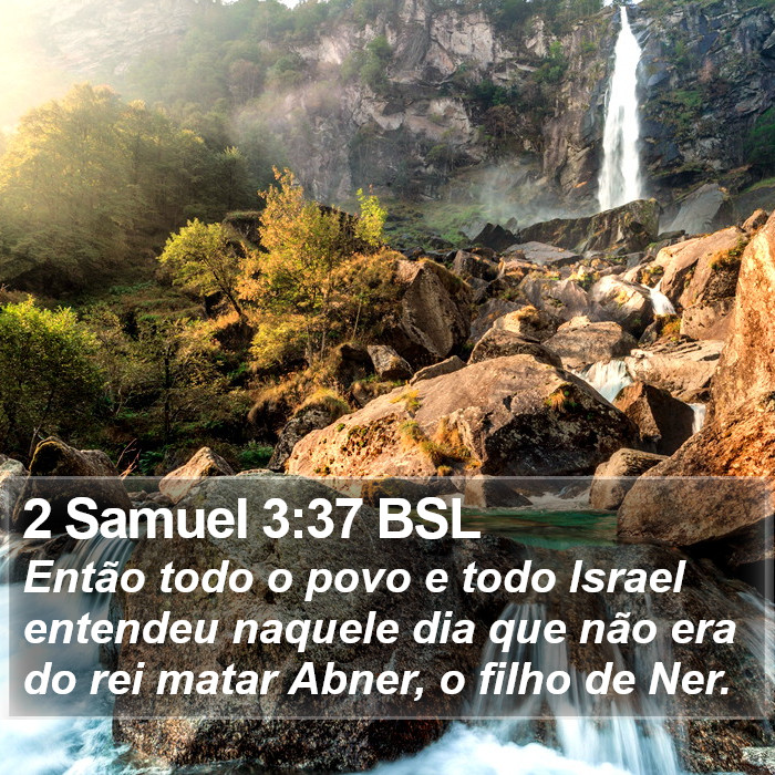 2 Samuel 3:37 BSL Bible Study