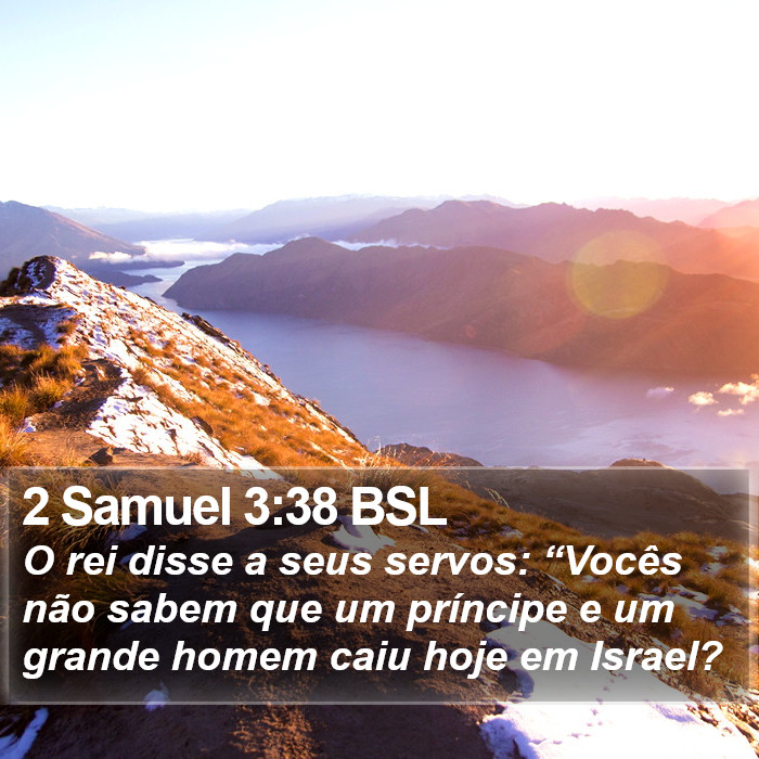 2 Samuel 3:38 BSL Bible Study