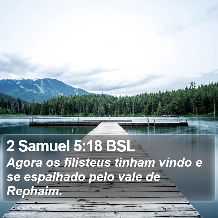 2 Samuel 5:18 BSL Bible Study