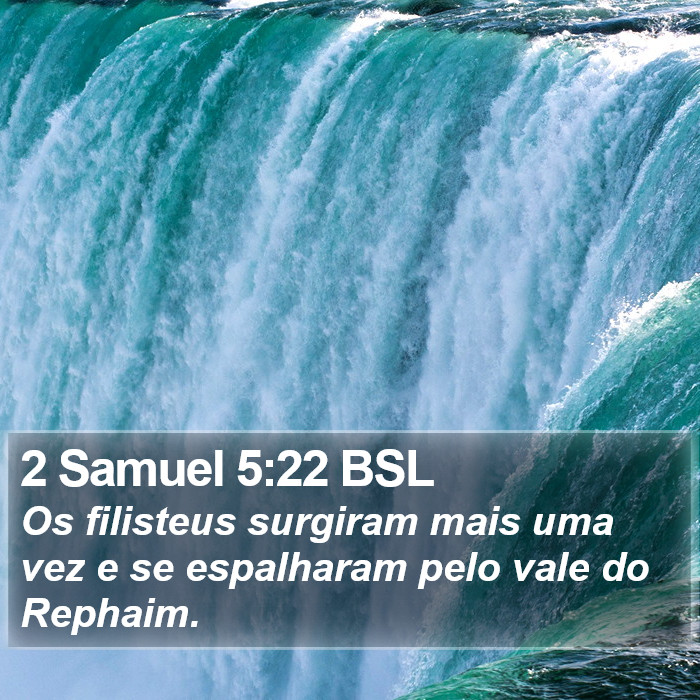 2 Samuel 5:22 BSL Bible Study