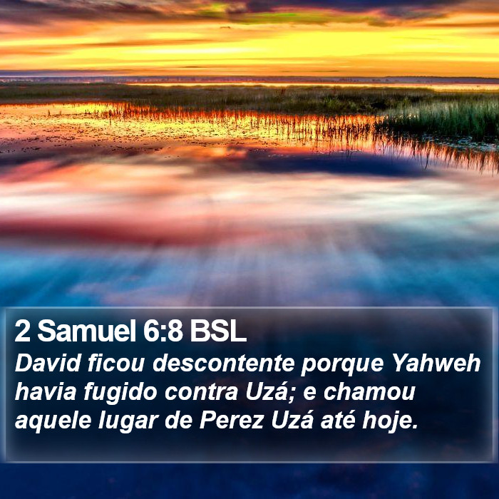 2 Samuel 6:8 BSL Bible Study