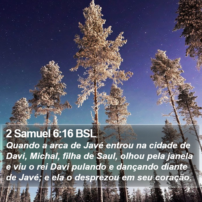 2 Samuel 6:16 BSL Bible Study