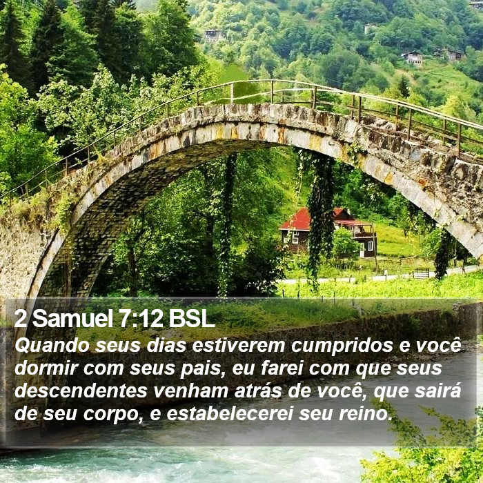 2 Samuel 7:12 BSL Bible Study