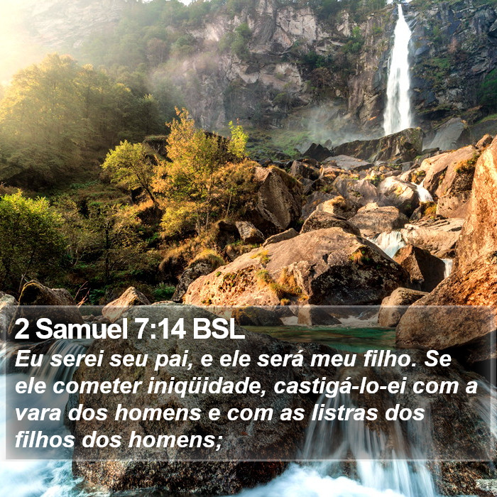 2 Samuel 7:14 BSL Bible Study