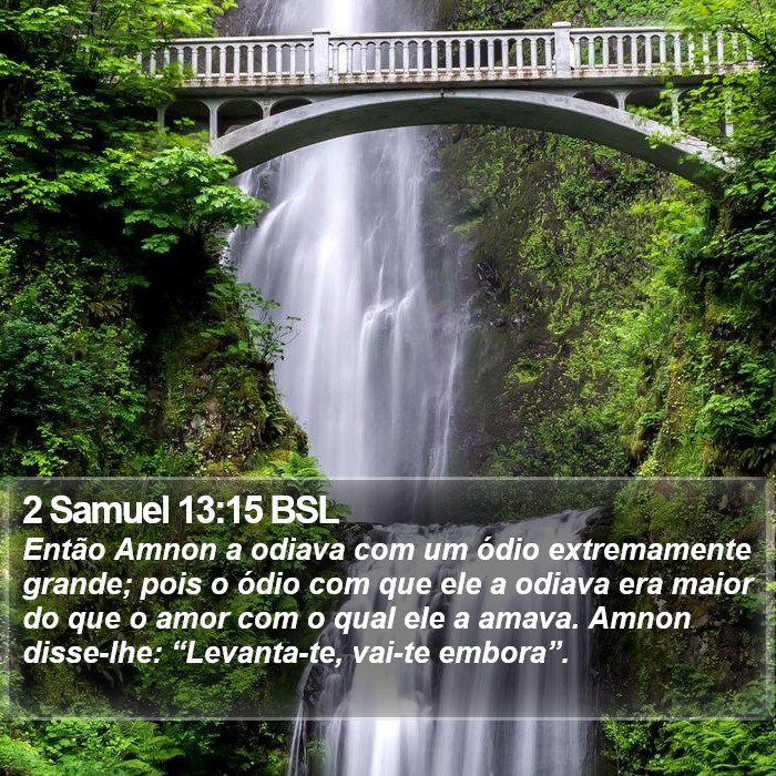 2 Samuel 13:15 BSL Bible Study