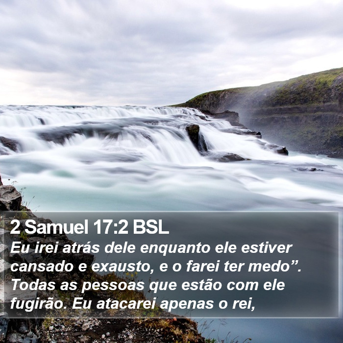 2 Samuel 17:2 BSL Bible Study