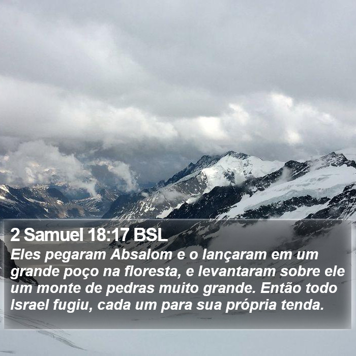 2 Samuel 18:17 BSL Bible Study