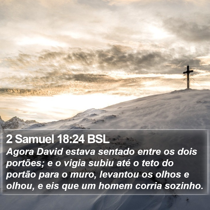 2 Samuel 18:24 BSL Bible Study