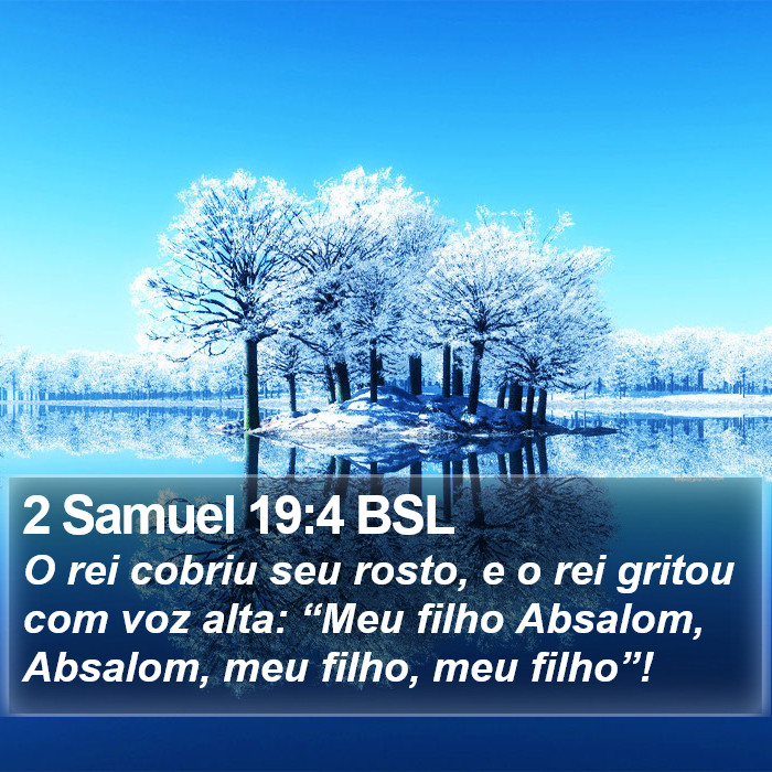2 Samuel 19:4 BSL Bible Study
