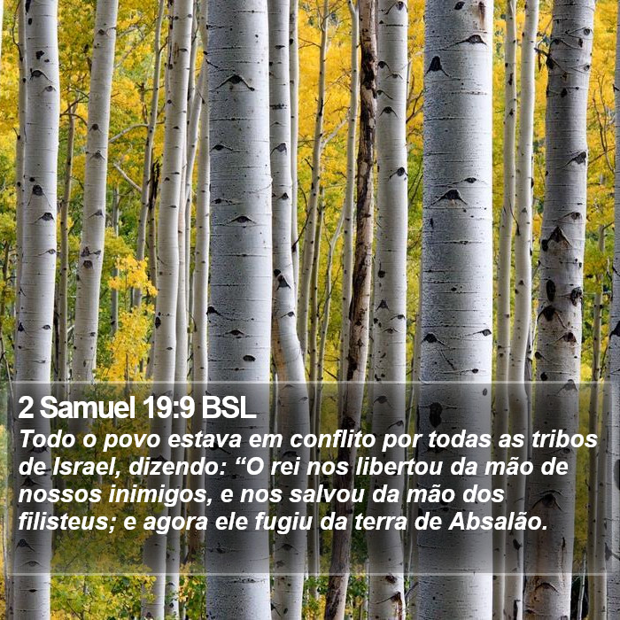 2 Samuel 19:9 BSL Bible Study