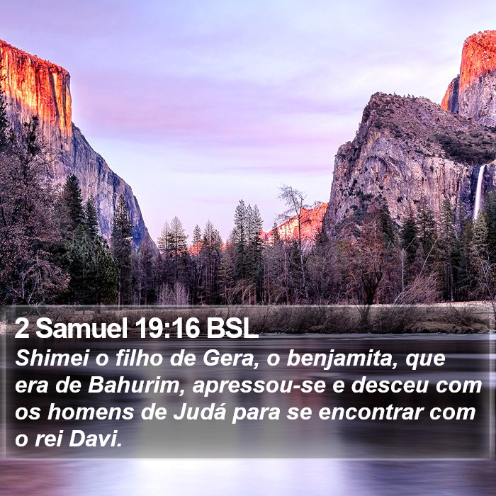 2 Samuel 19:16 BSL Bible Study