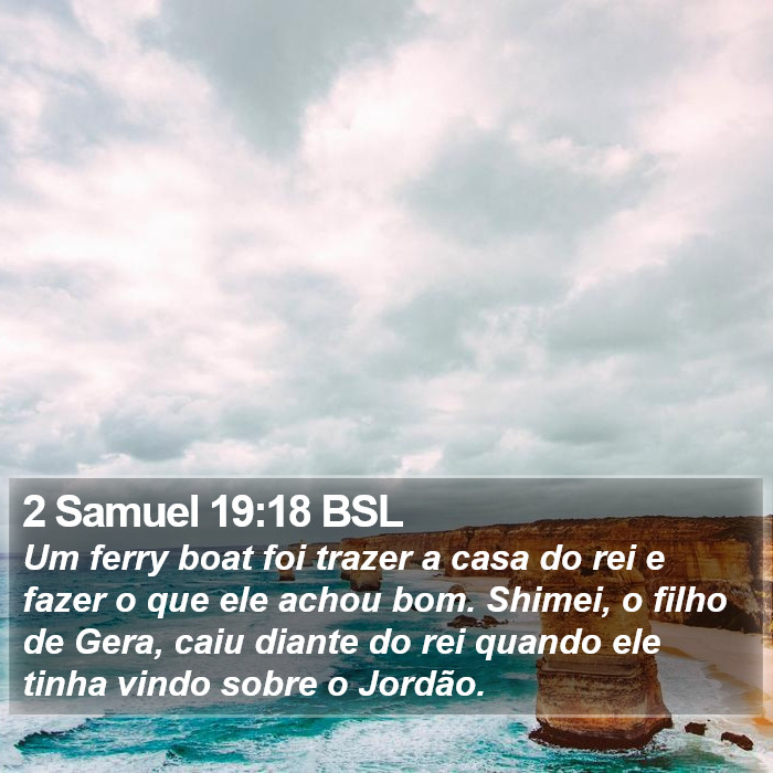 2 Samuel 19:18 BSL Bible Study