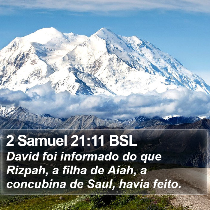 2 Samuel 21:11 BSL Bible Study
