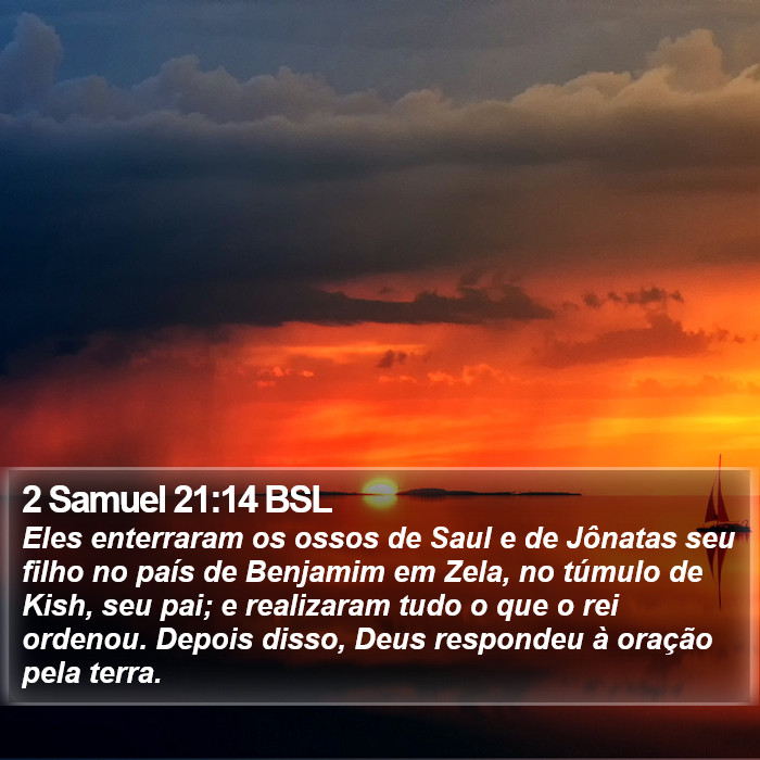 2 Samuel 21:14 BSL Bible Study
