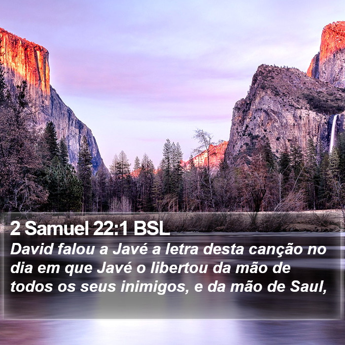 2 Samuel 22:1 BSL Bible Study