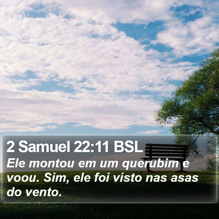 2 Samuel 22:11 BSL Bible Study