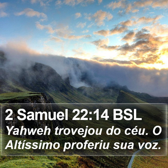 2 Samuel 22:14 BSL Bible Study