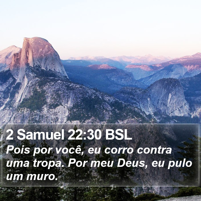 2 Samuel 22:30 BSL Bible Study