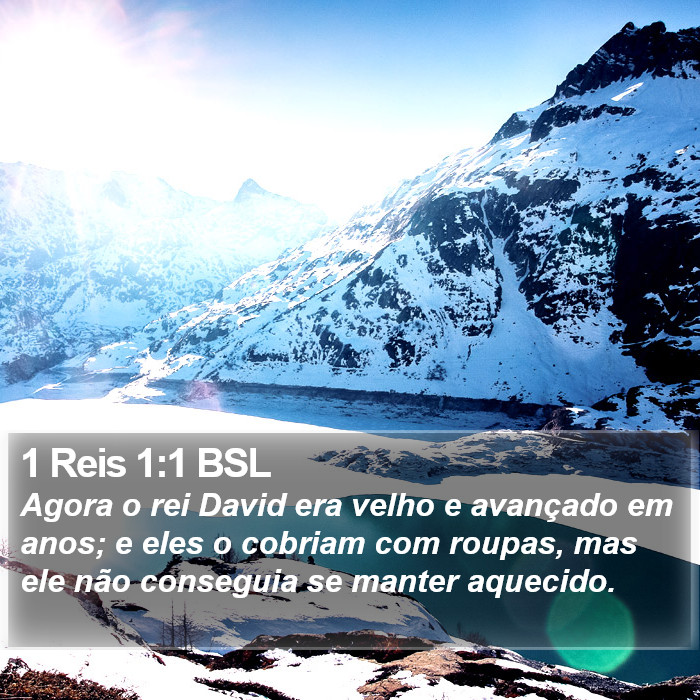 1 Reis 1:1 BSL Bible Study