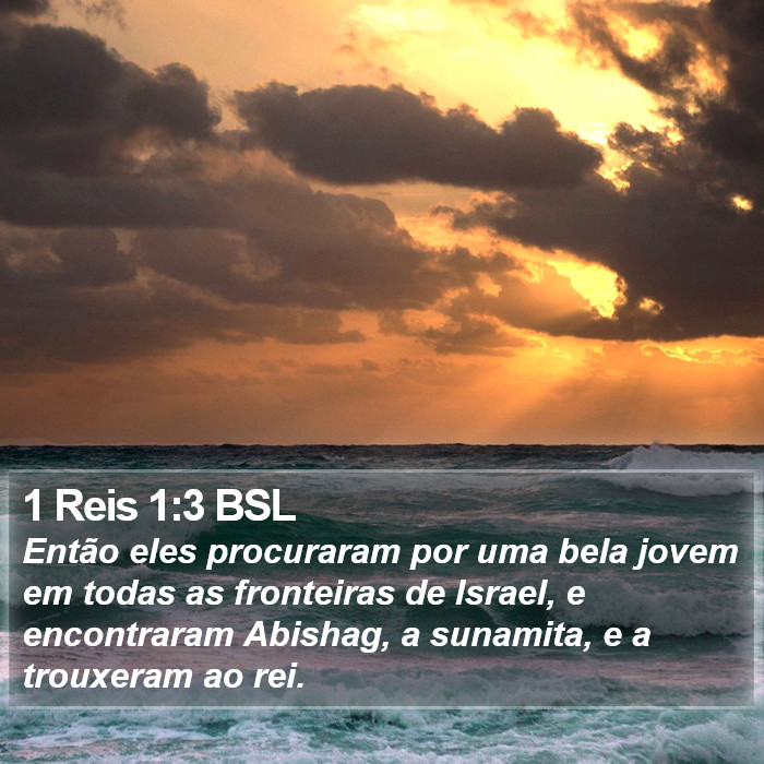 1 Reis 1:3 BSL Bible Study